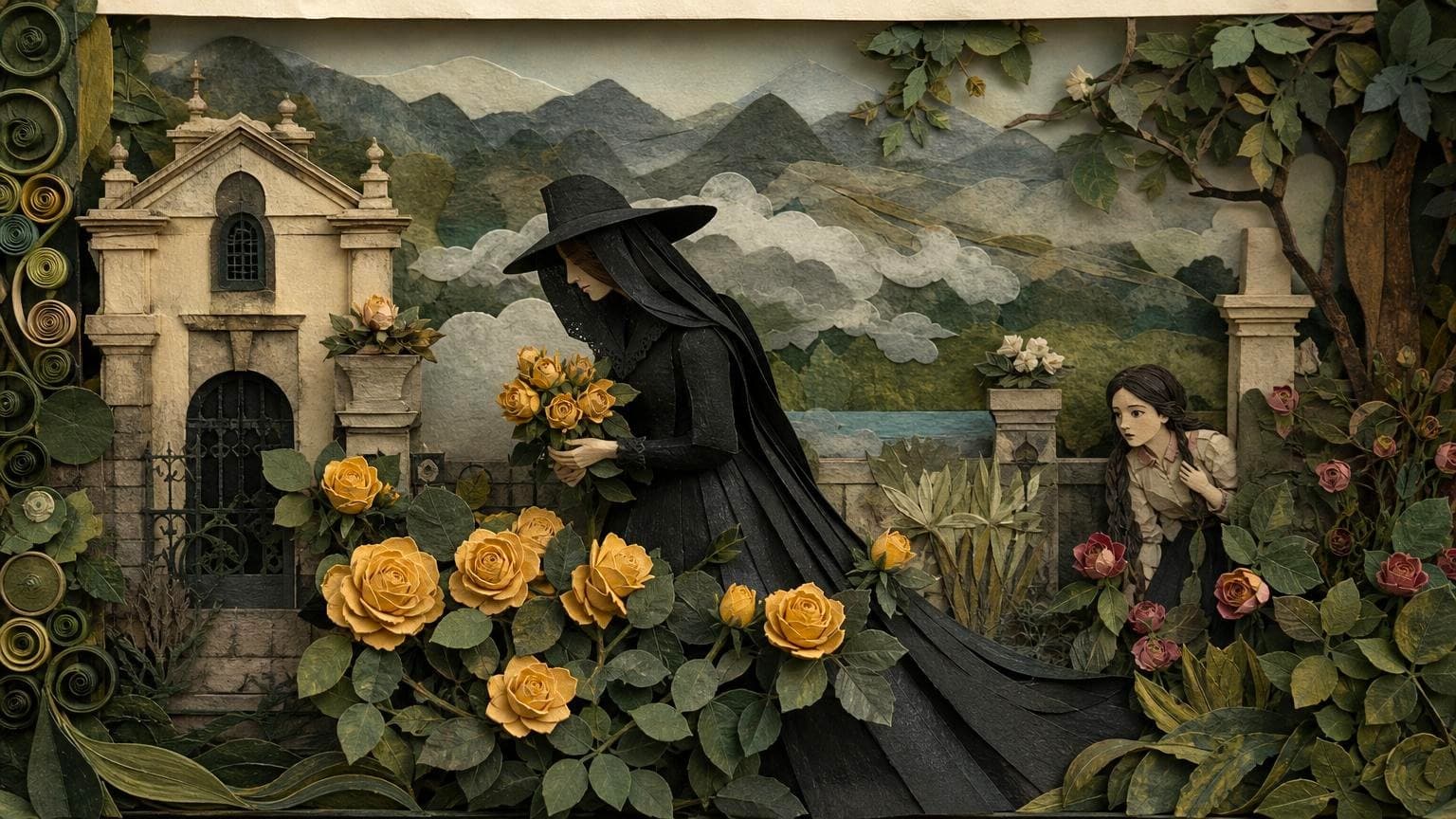 La monja de las rosas