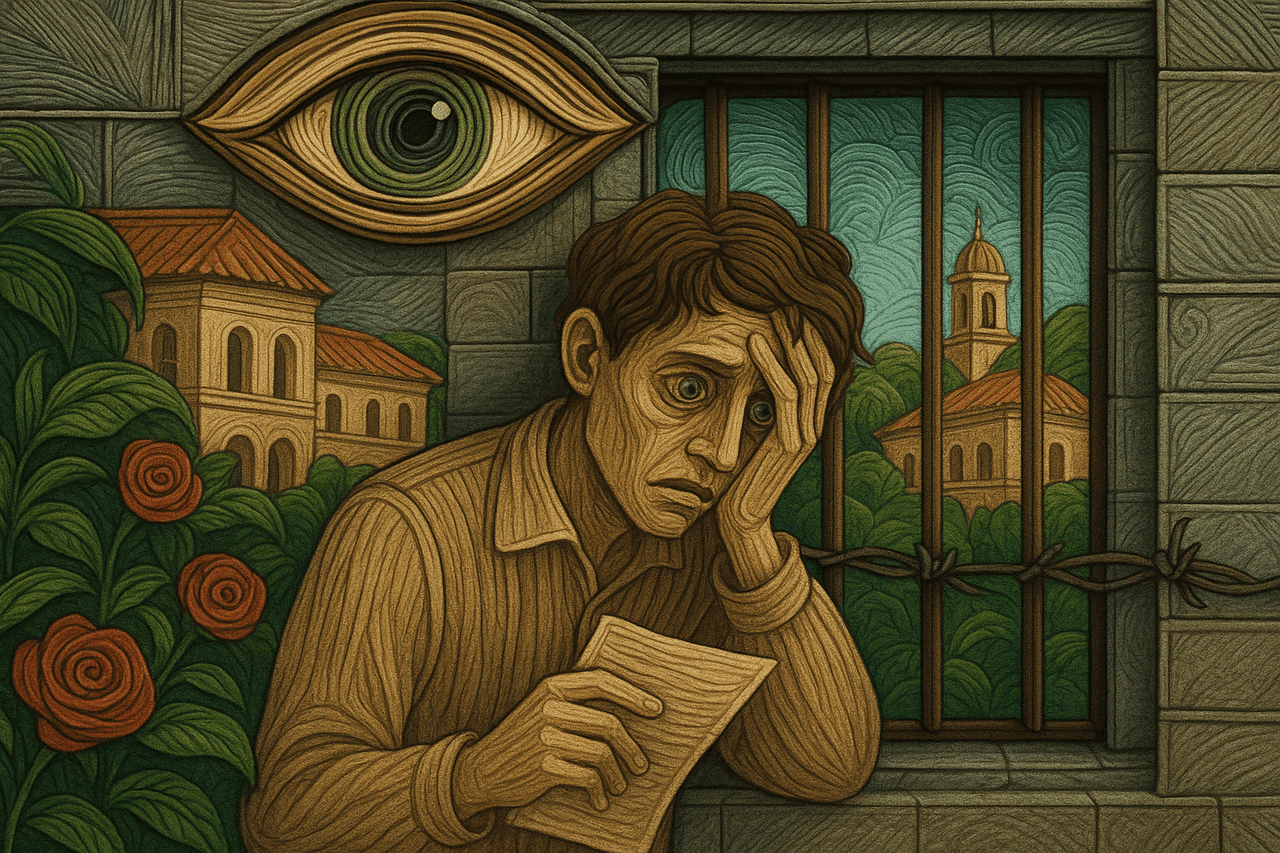 Ilustracion de La muerte de los ojos verdes