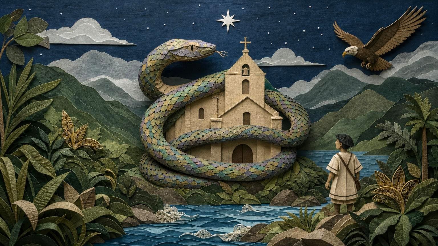 La niña que se volvió serpiente