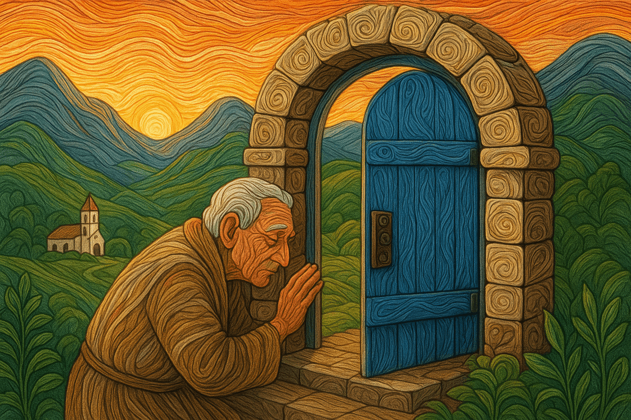 Ilustración de La puerta del perdón