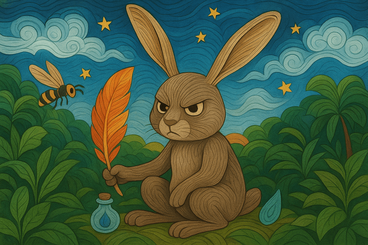 Ilustracion de Las orejas del tío conejo