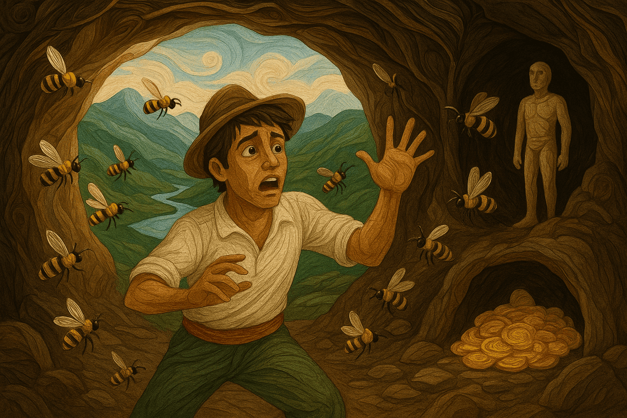 Ilustracion de Lo que enseñan las cuevas