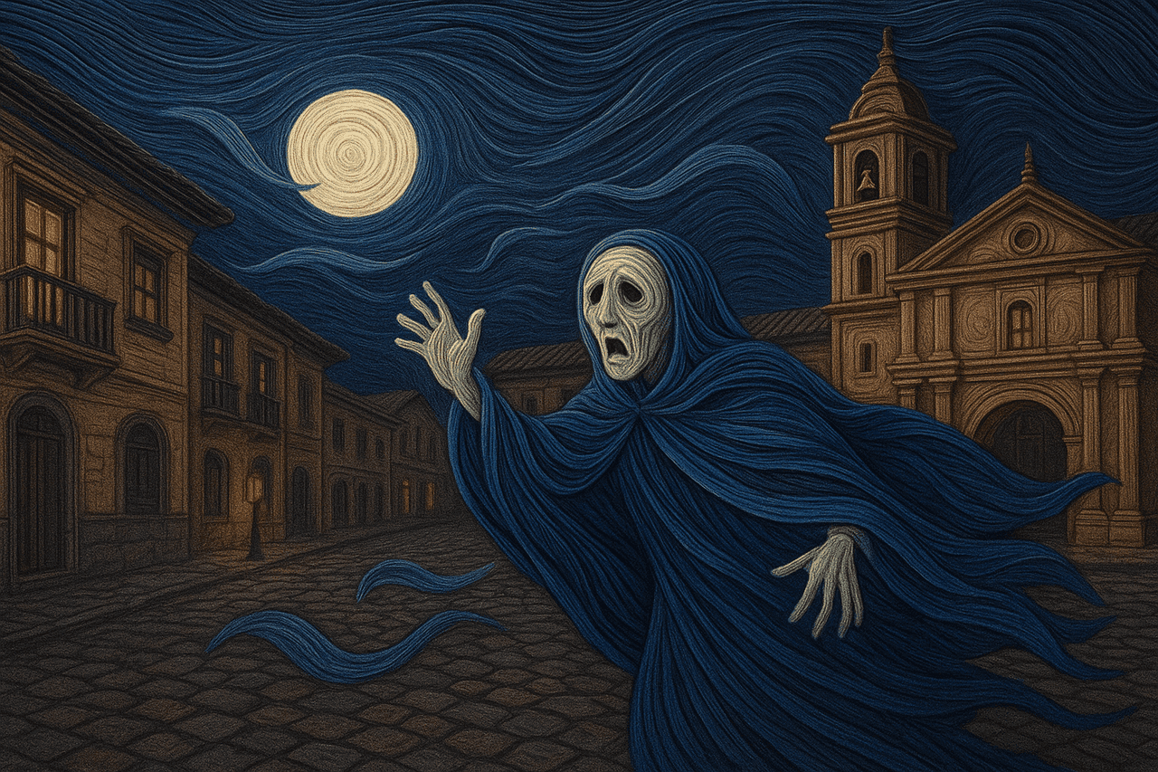 Ilustracion de Los fantasmas de la Candelaria