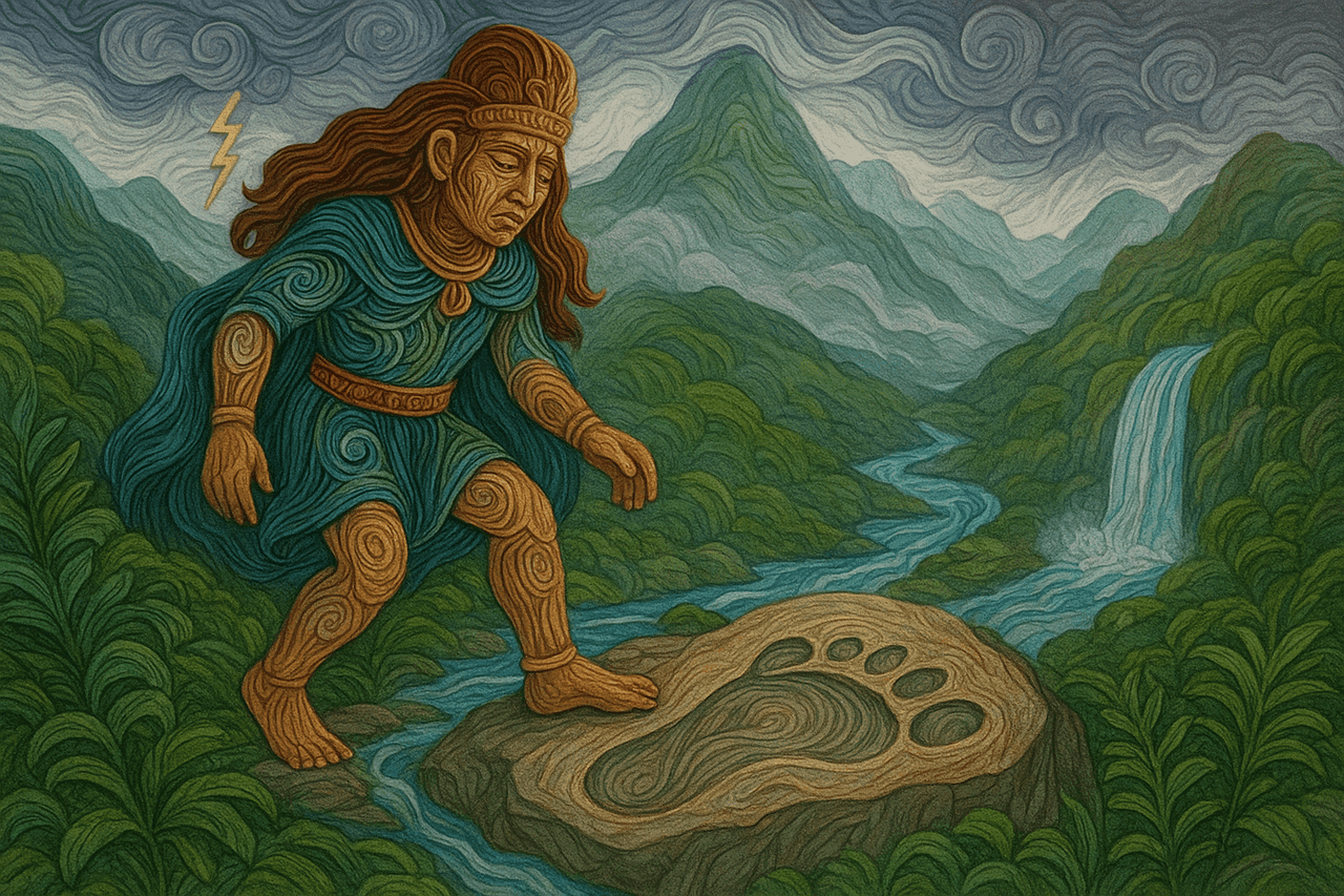 Ilustracion de Los pasos de Xixaraca