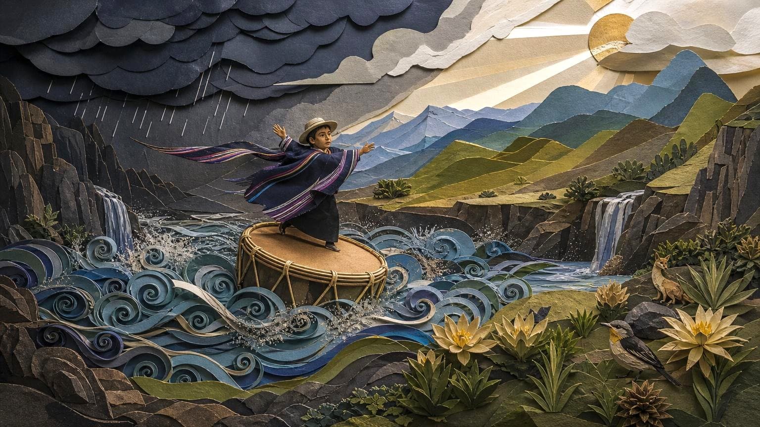 El diluvio, la lechuza y el totumo