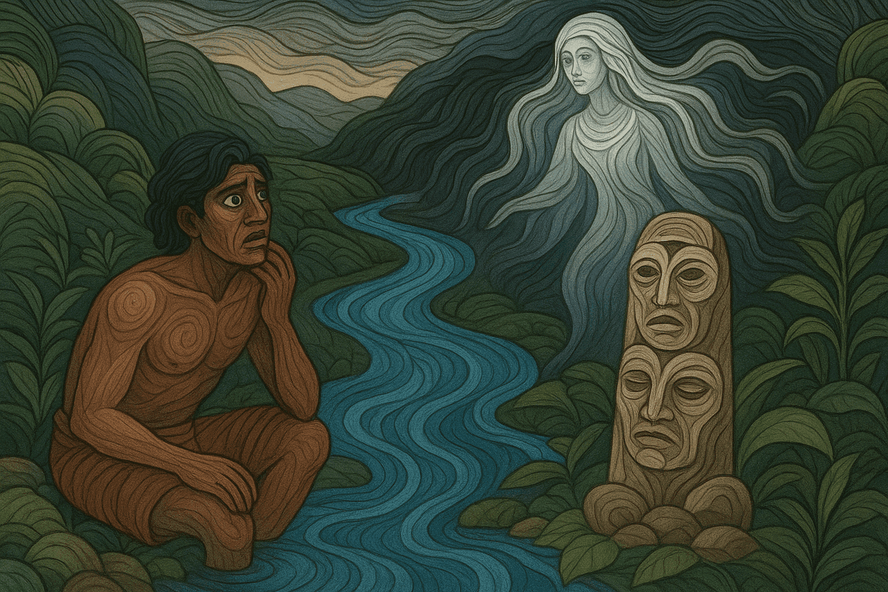 Ilustracion de Seiskwisbuche y Yangauki