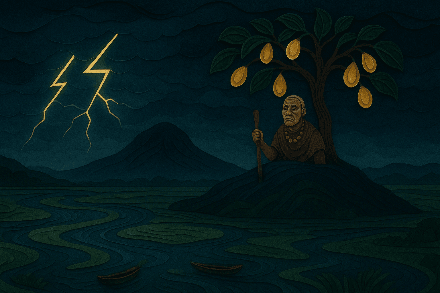 Ilustración de Tronó Corcovao