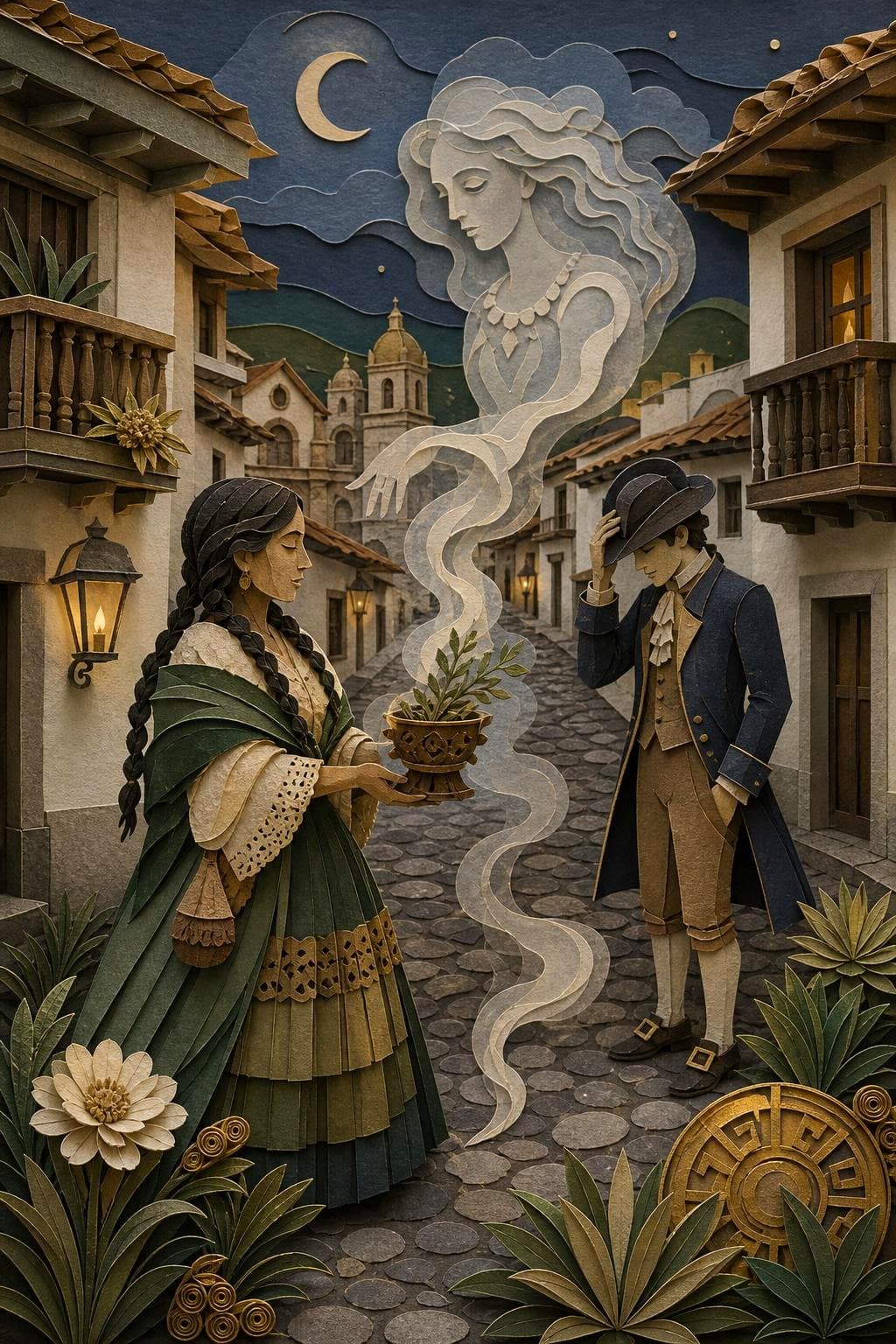 Catalina la Ñapanga: segunda escena del relato