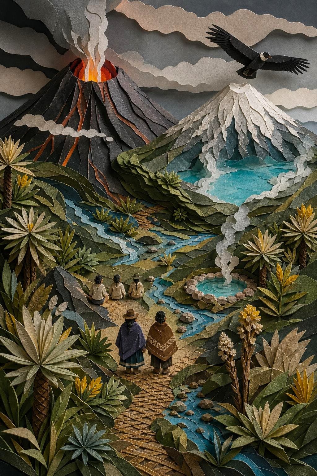 Chiles y Cumbal: segunda escena del relato