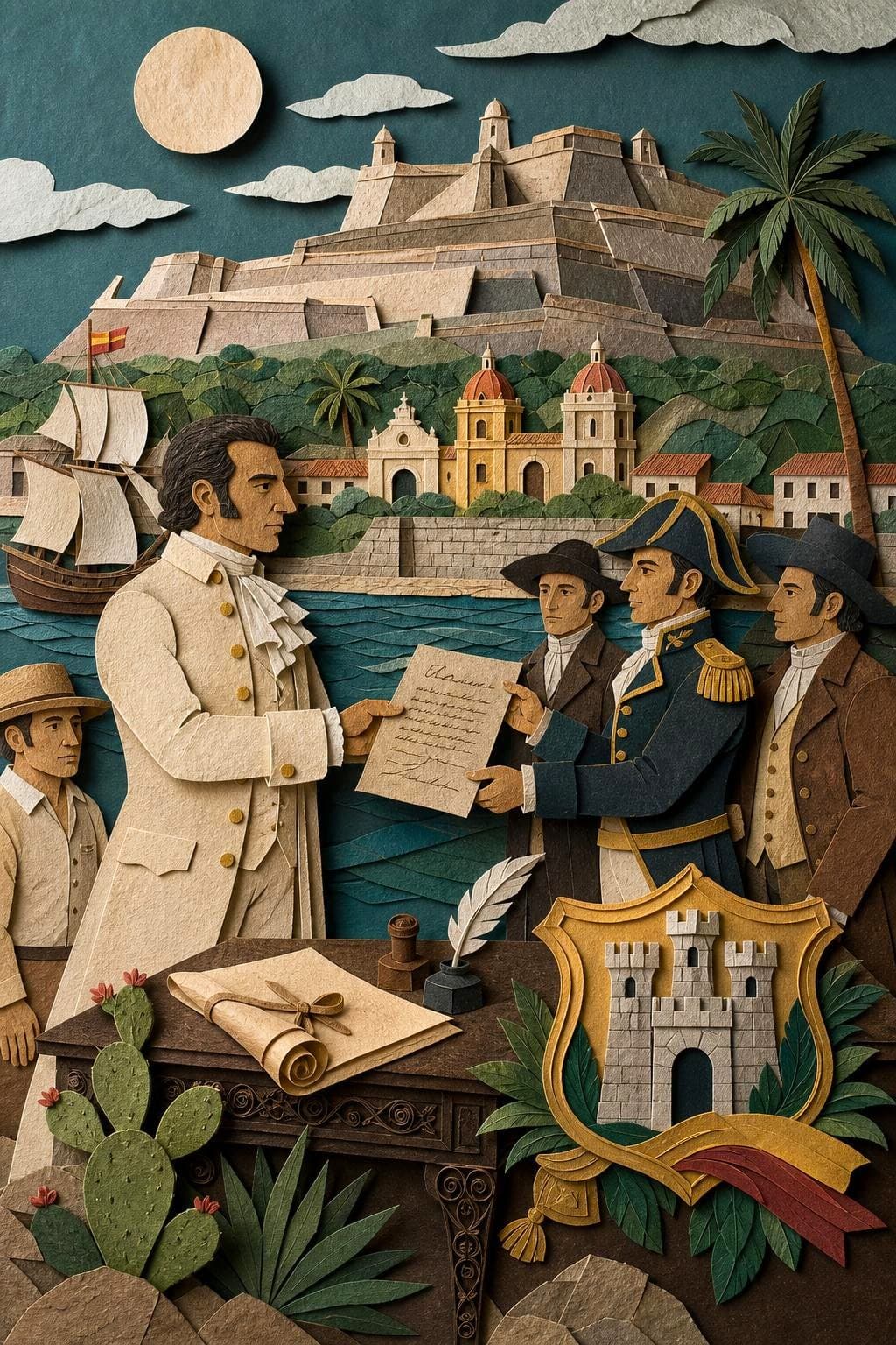 De cuando fue regalado El Castillo de San Felipe y La Popa: el acto del relato