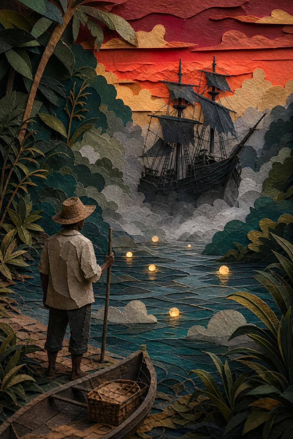 El barco fantasma: el acto del relato