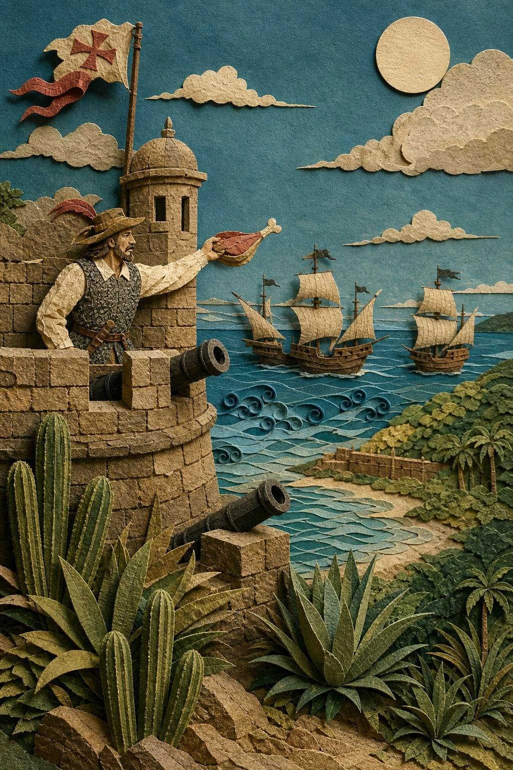 El castellano de San Juan: segunda escena del relato