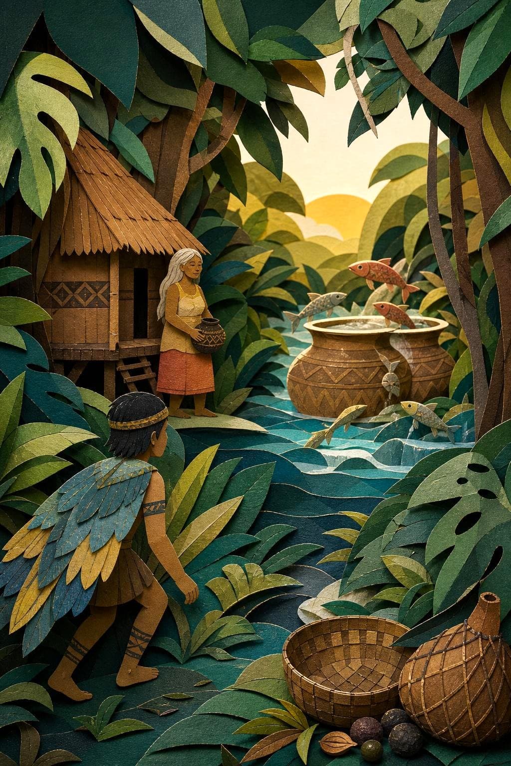 El descubrimiento del agua y los peces: el acto del relato