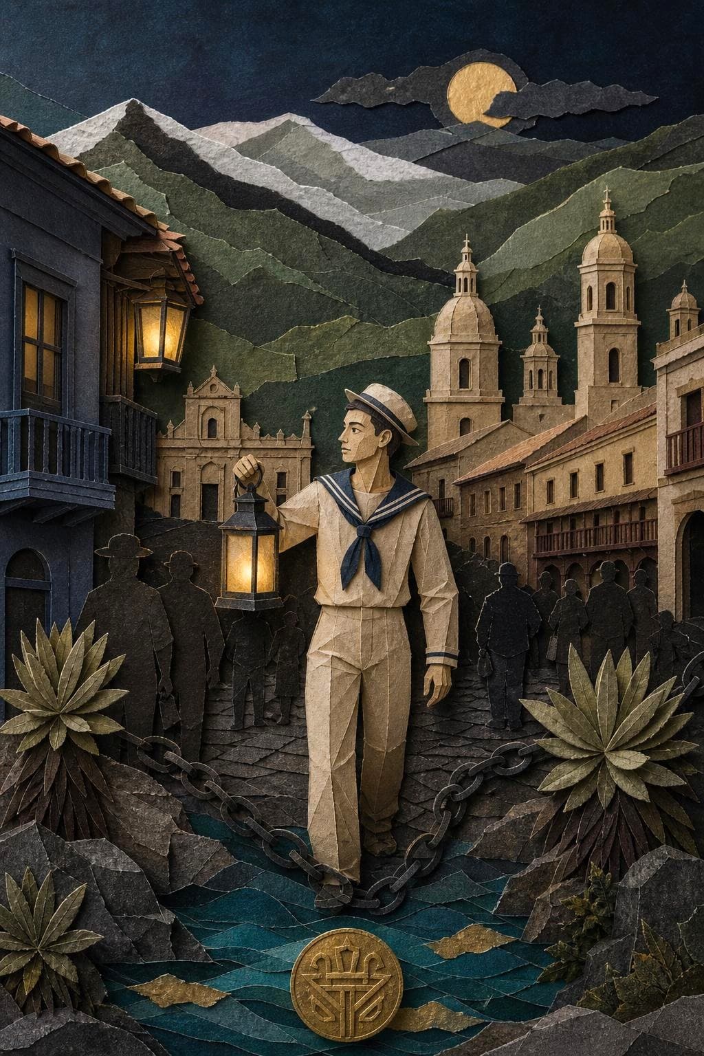 EL hombre del farol: segunda escena del relato