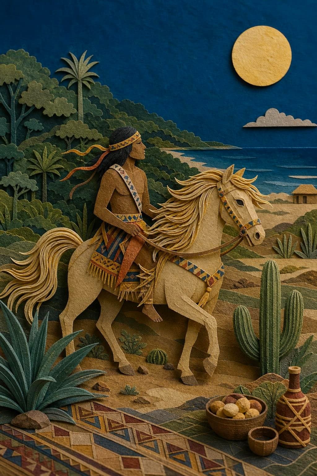 El indio Pushaina: el acto del relato