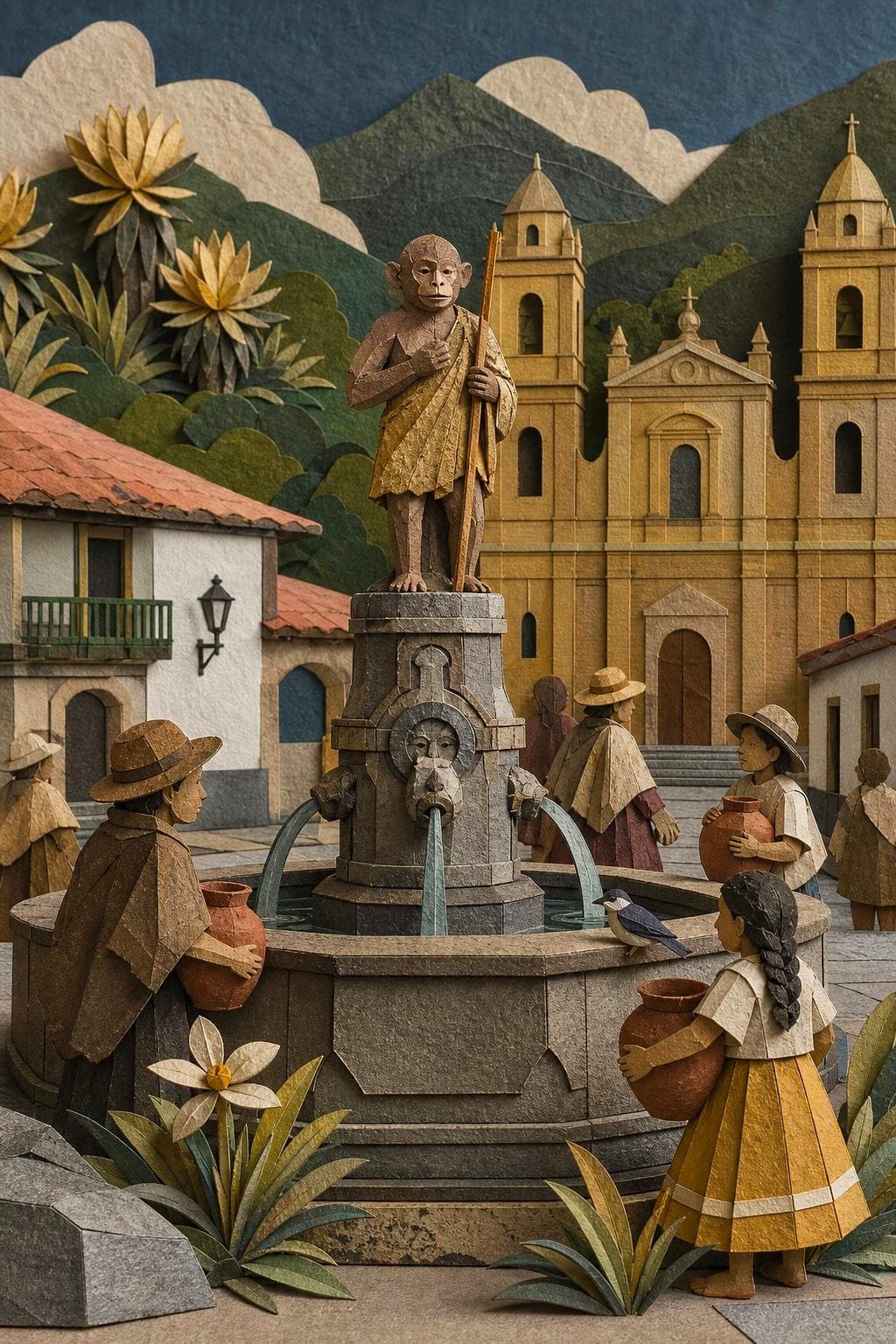 El mono de la pila: el acto del relato