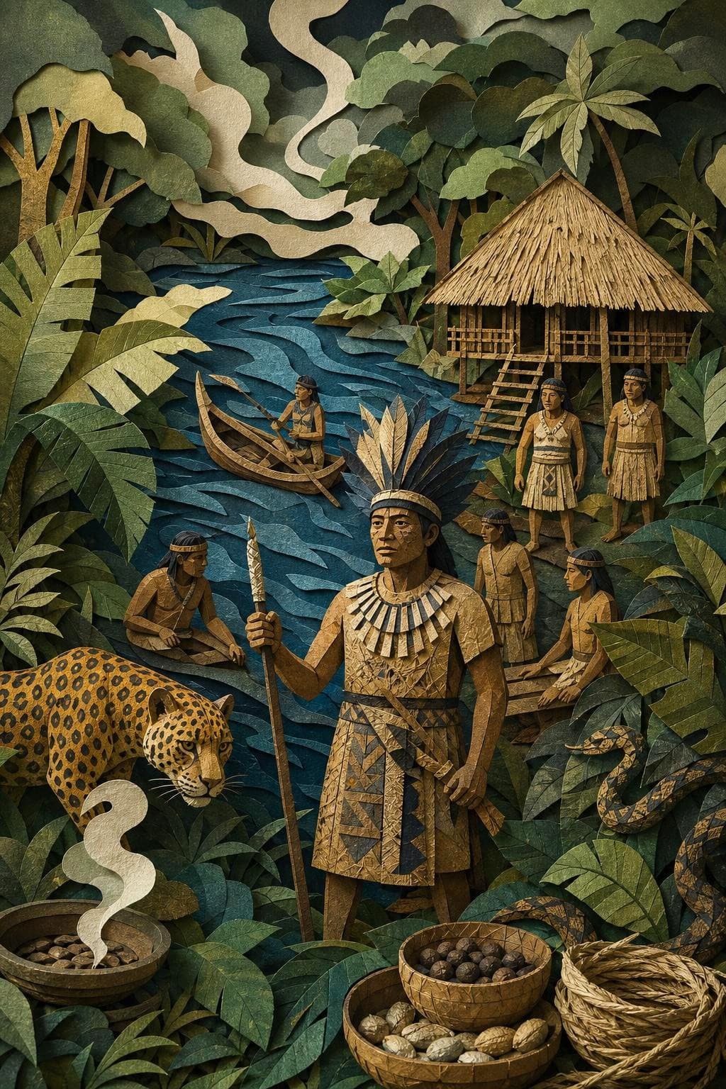 El nacimiento de los Matapi: segunda escena del relato