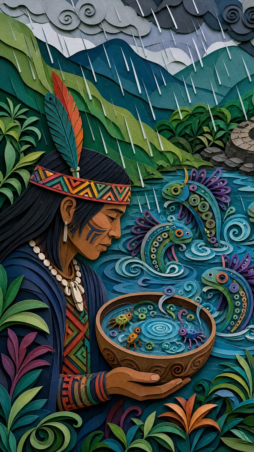 La Jepá de Jeguada y el origen del agua: el acto del relato