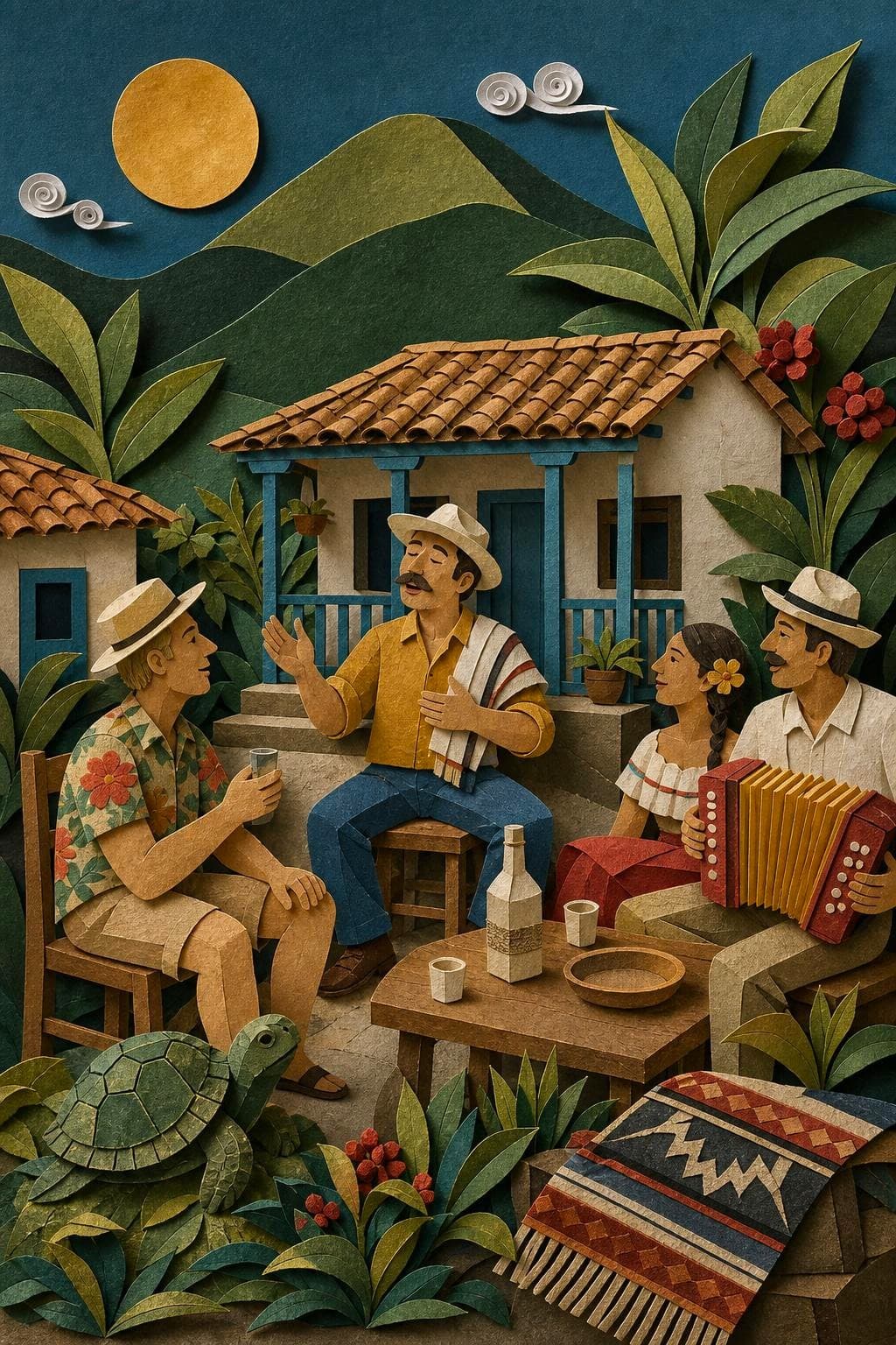 El paisa y el gringo: el acto del relato