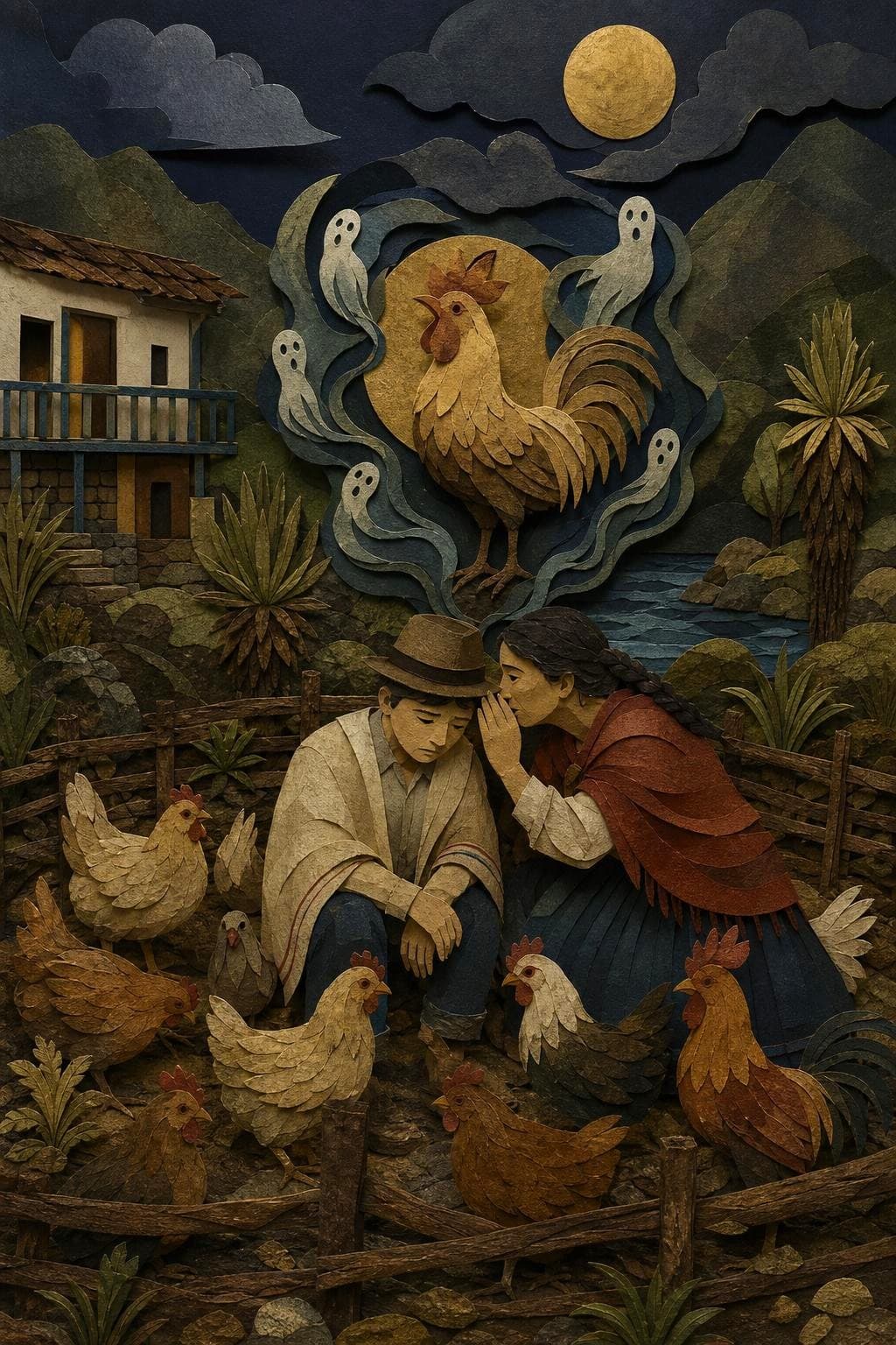 El pollo de las ánimas: el acto del relato