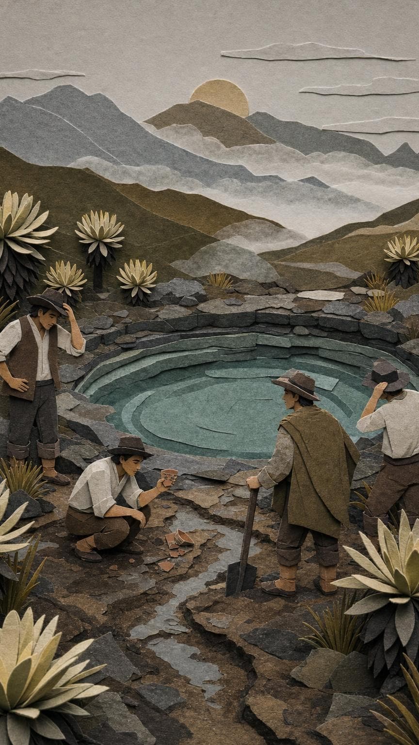 El pozo de Hunzahúa: segunda escena del relato