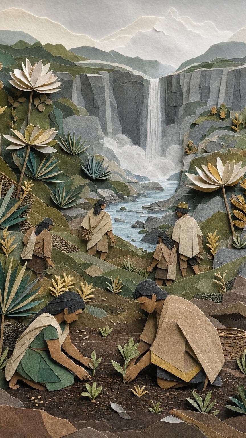 El Salto del Tequendama: segunda escena del relato