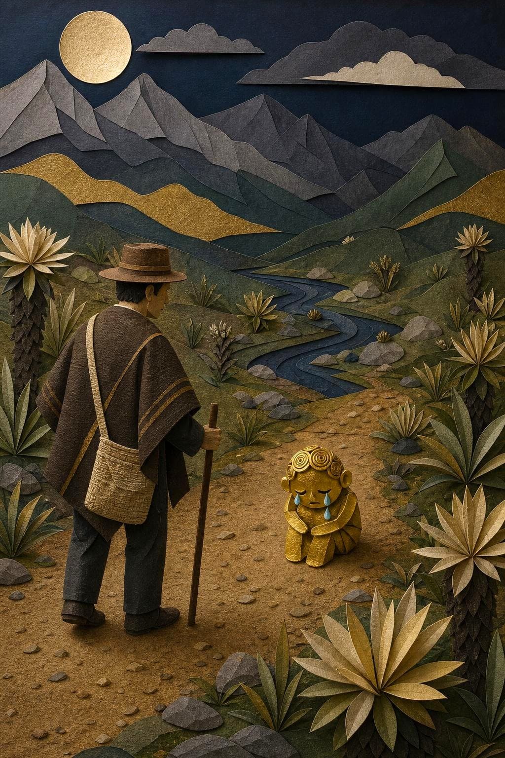 El tunjo: el acto del relato