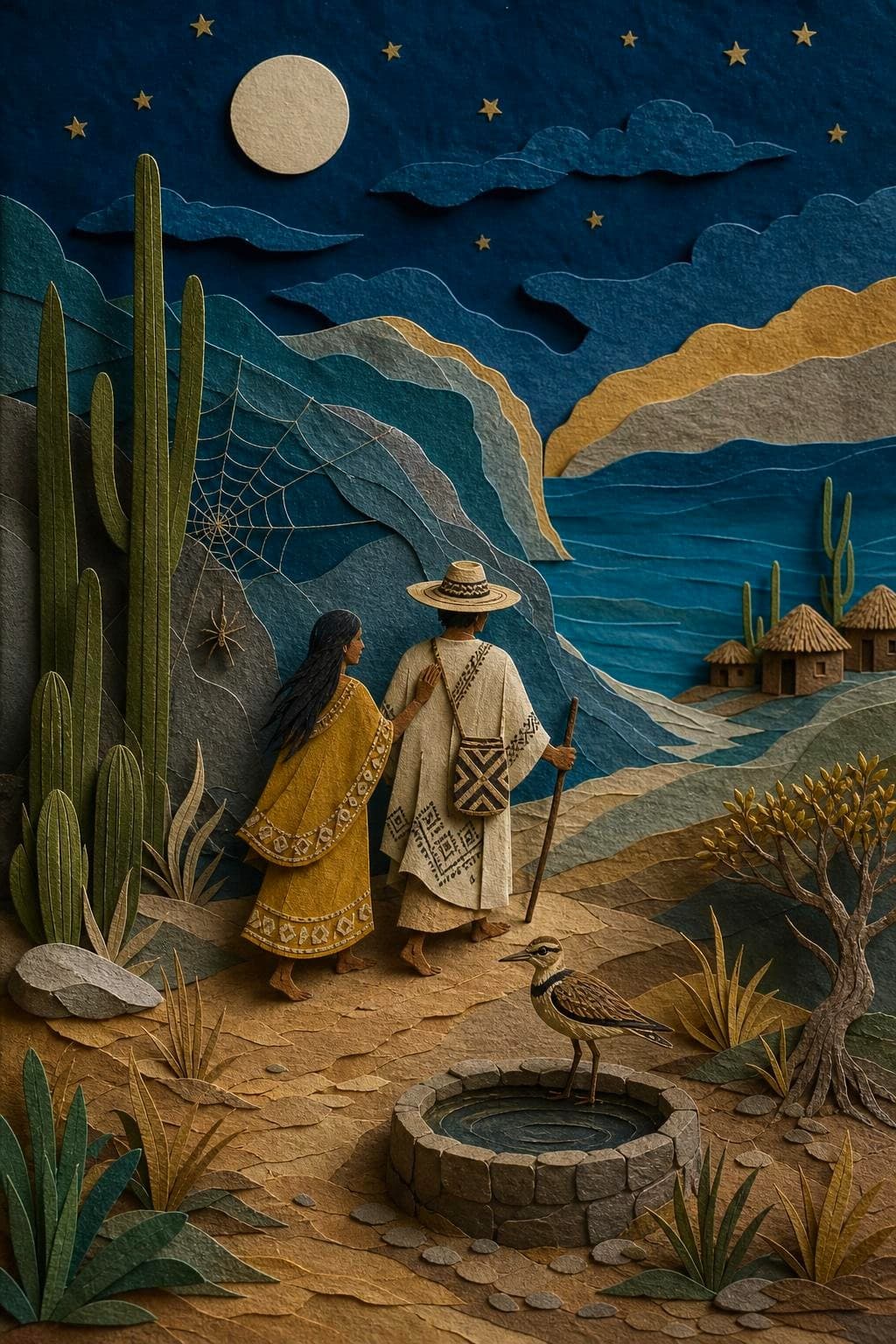 El viaje del más allá: el acto del relato