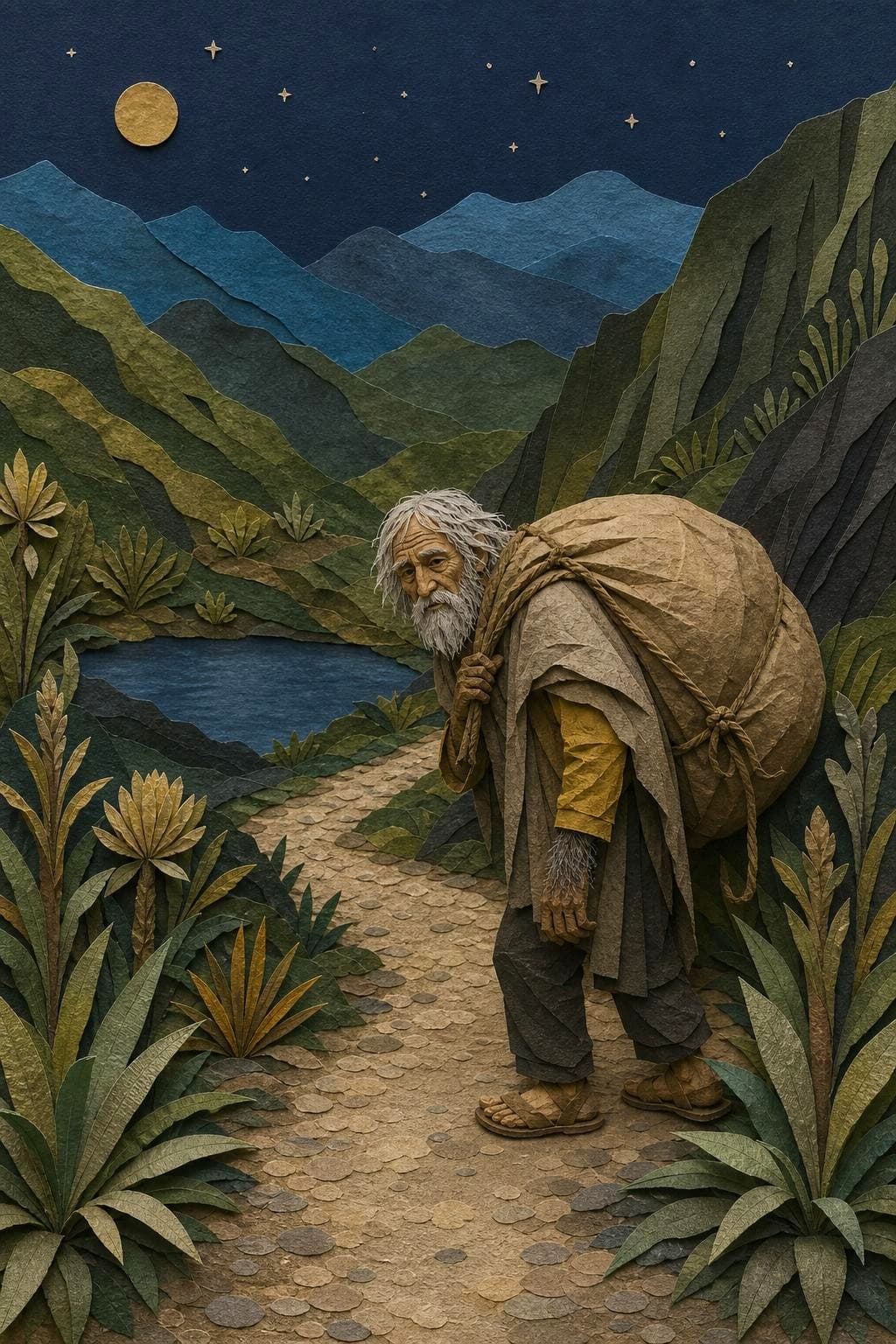 El viejo del costal: el acto del relato