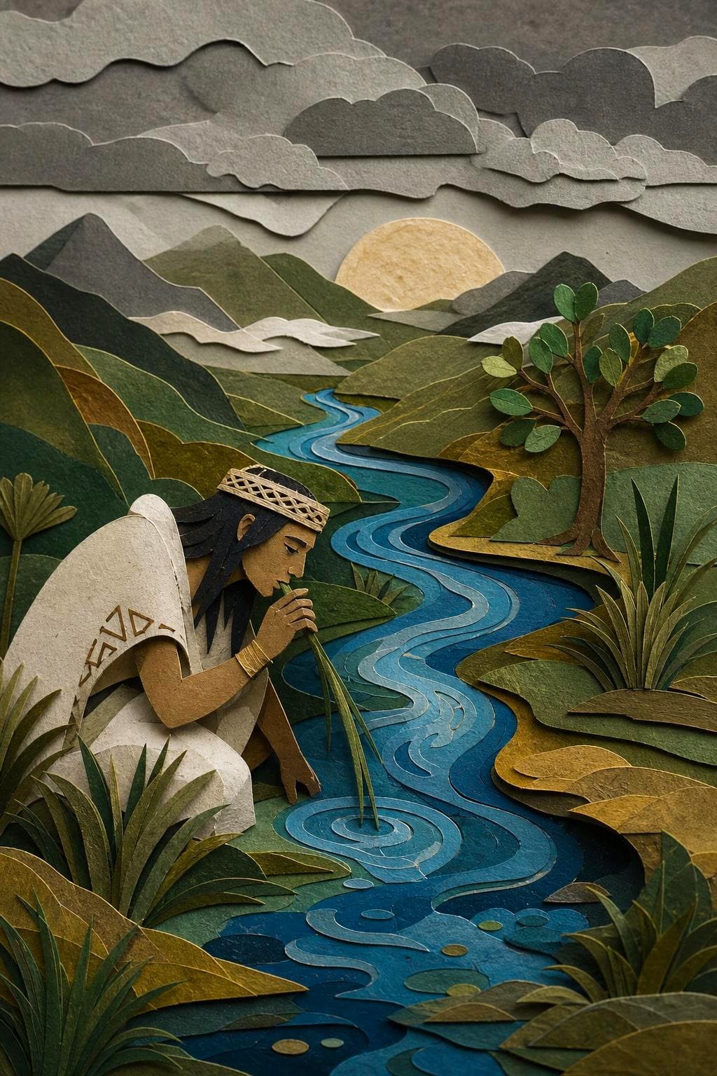 Formación del río Páez: el acto del relato