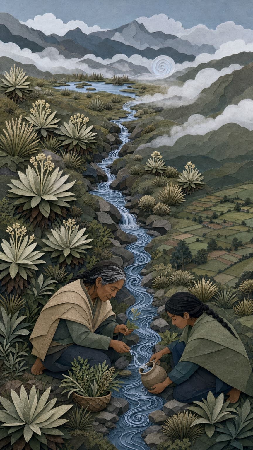 Guamurran, Madre de Agua: segunda escena del relato