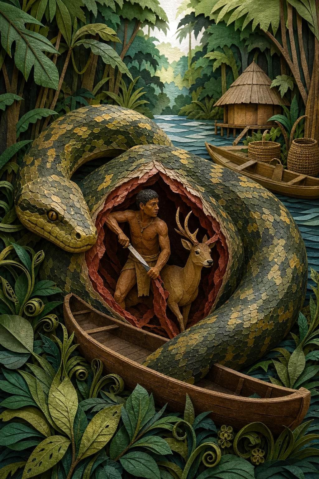 La cobra grande: el acto del relato
