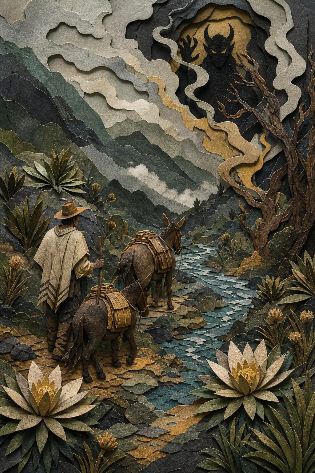 La cueva del diablo: el acto del relato