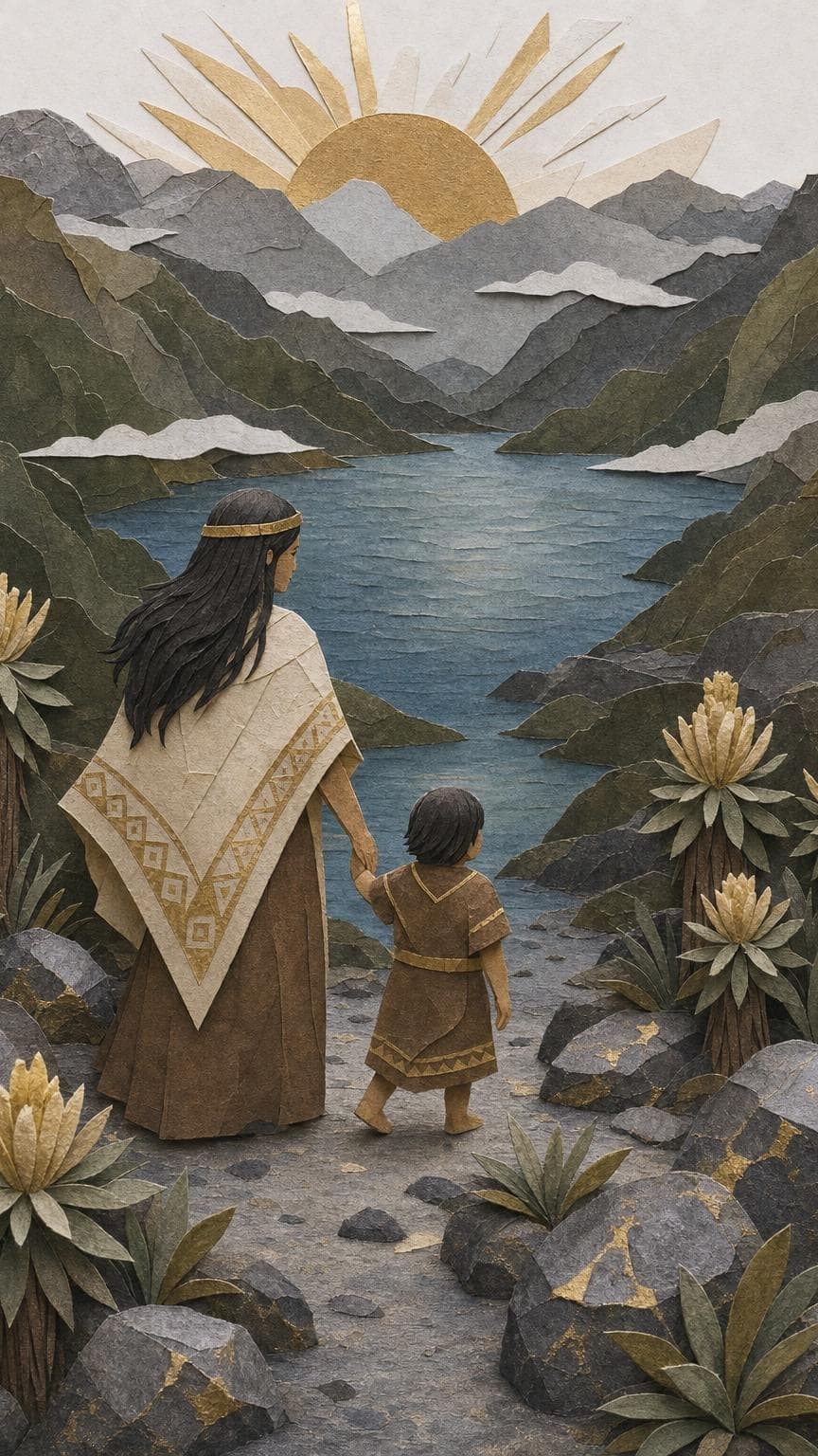 La madre de los seres humanos: segunda escena del relato
