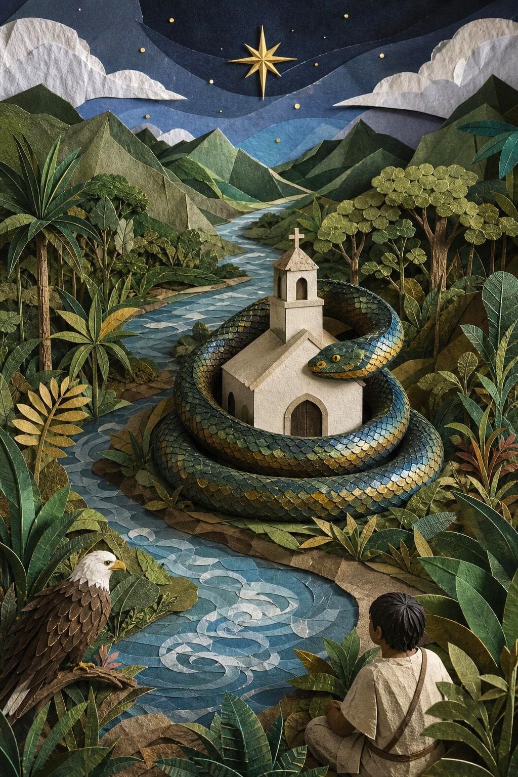 La niña que se volvió serpiente: el acto del relato