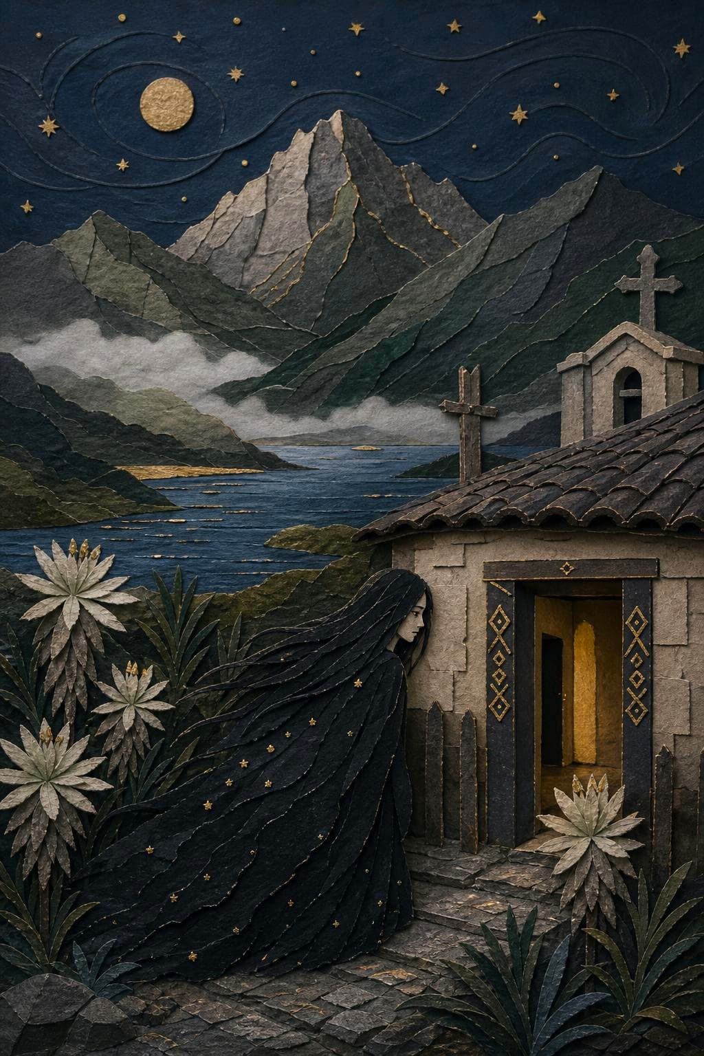 La sayona del cementerio: el acto del relato