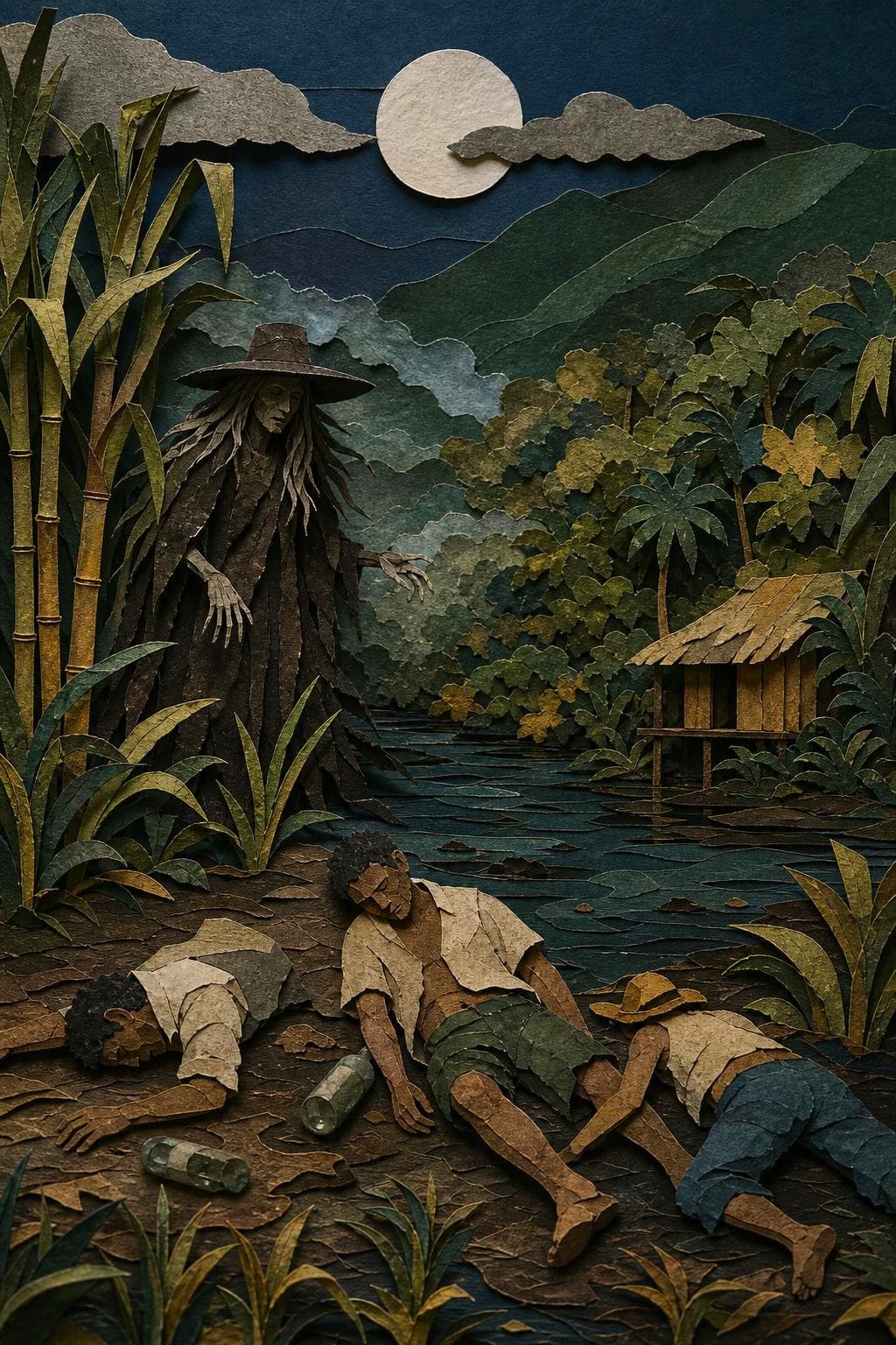 La Vieja, la Viuda y el Ánima: segunda escena del relato