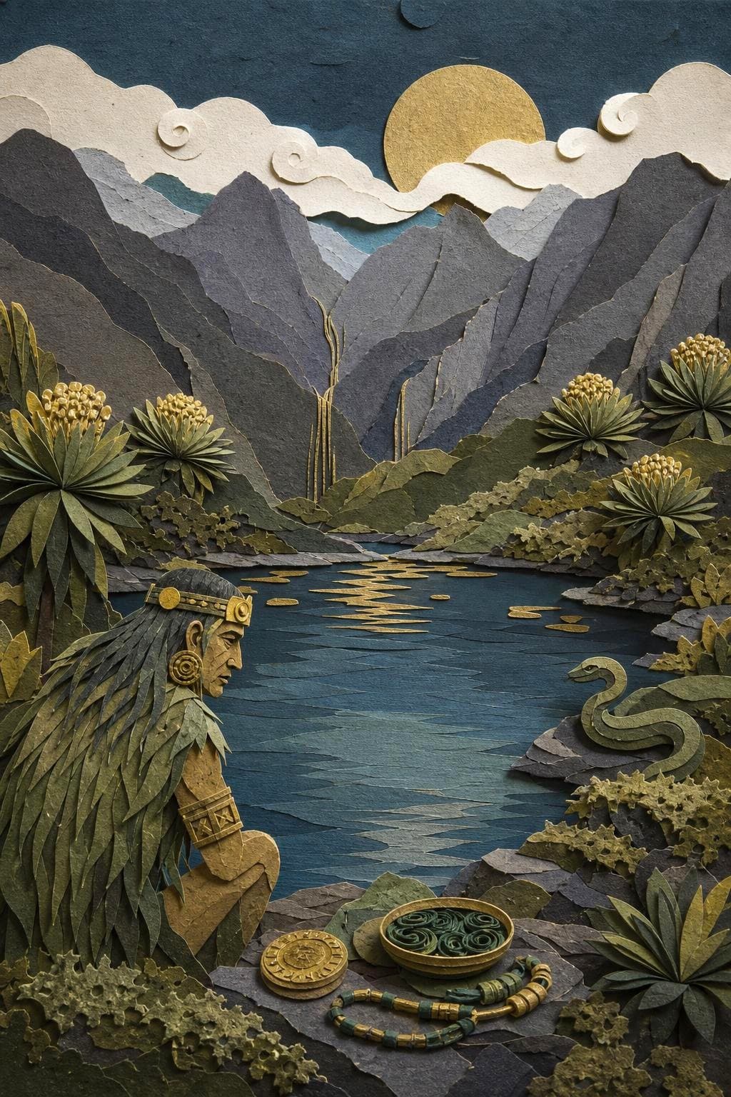 Lagunas encantadas: el acto del relato