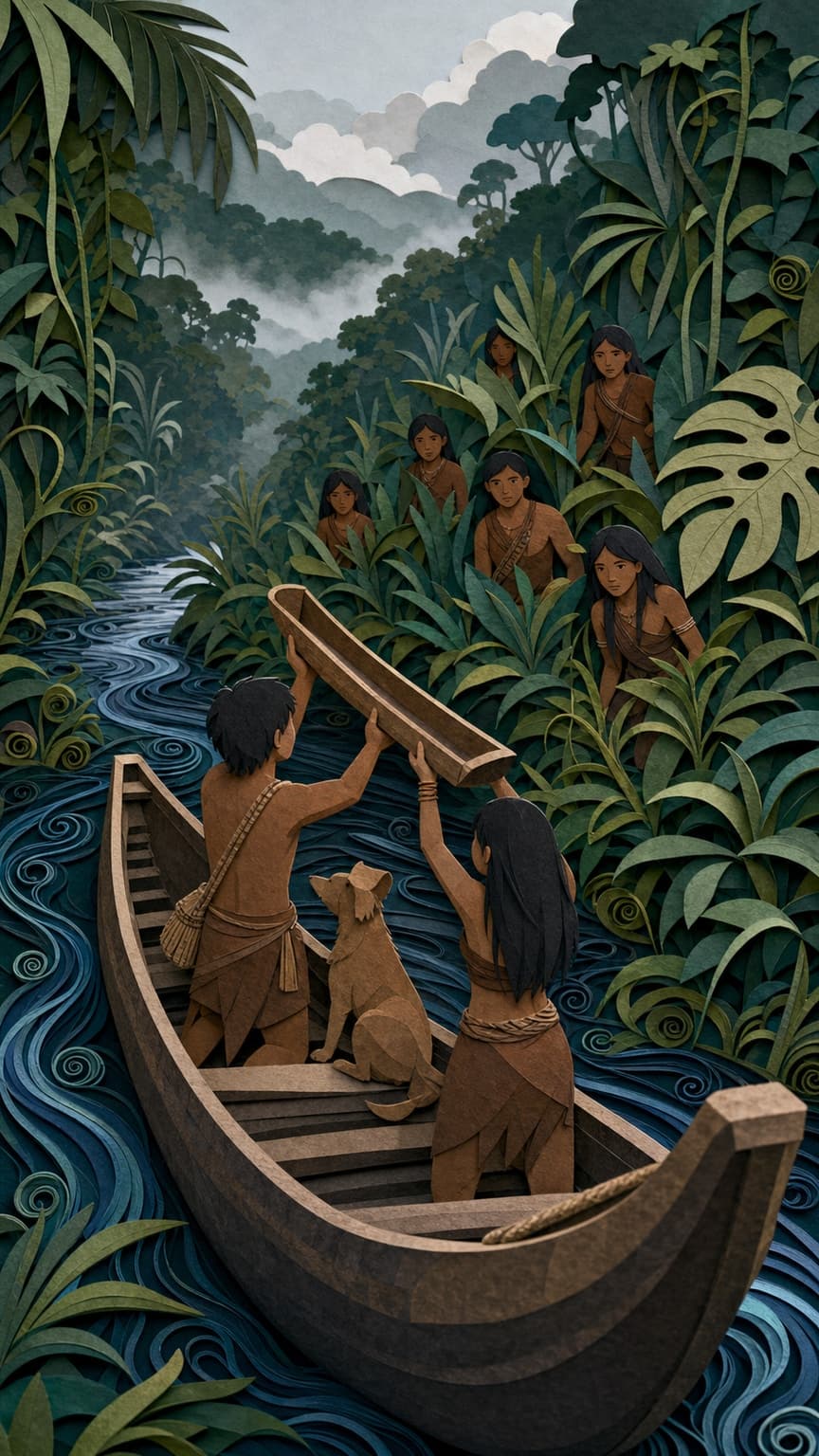 Los Burumia: el acto del relato