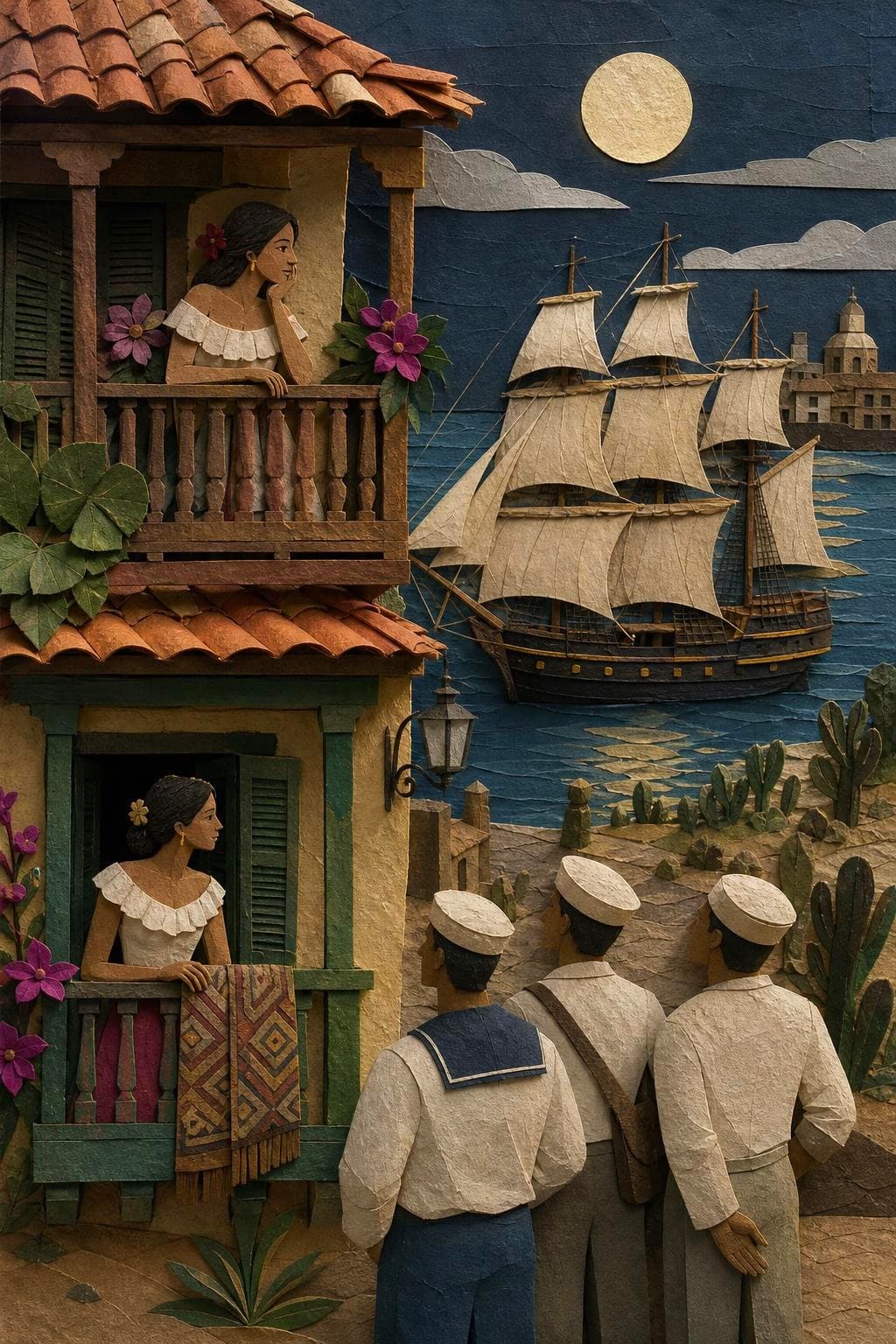Marineritis sentimental: segunda escena del relato