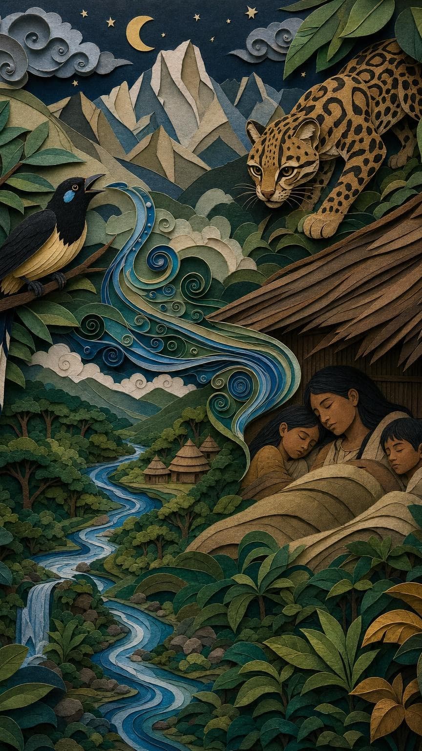 Los mensajes de los animales: segunda escena del relato
