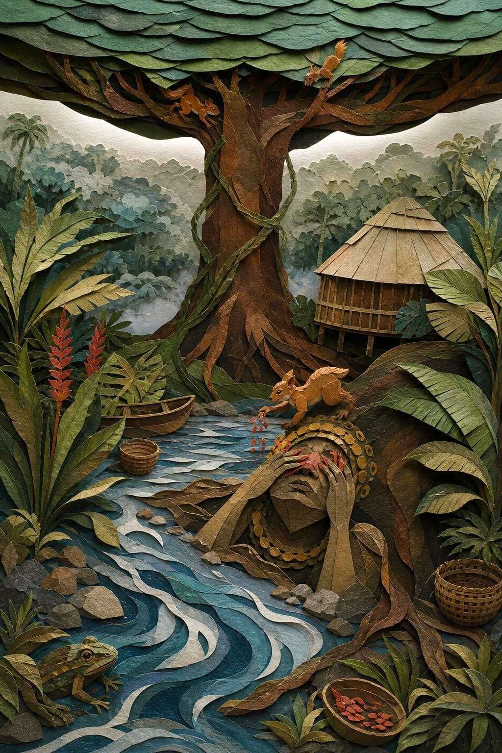 Origen del agua: segunda escena del relato