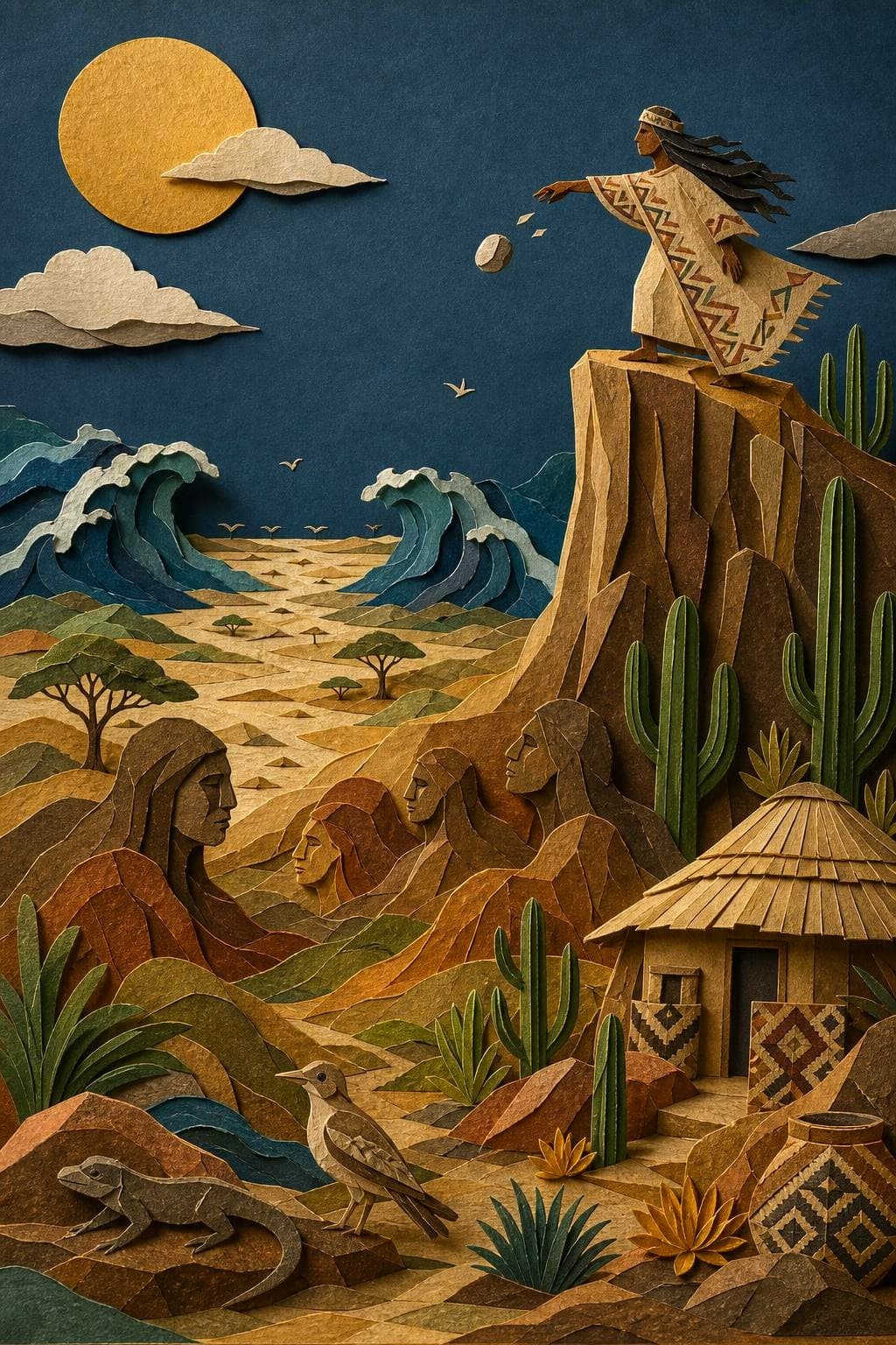Serranías de La Guajira: segunda escena del relato
