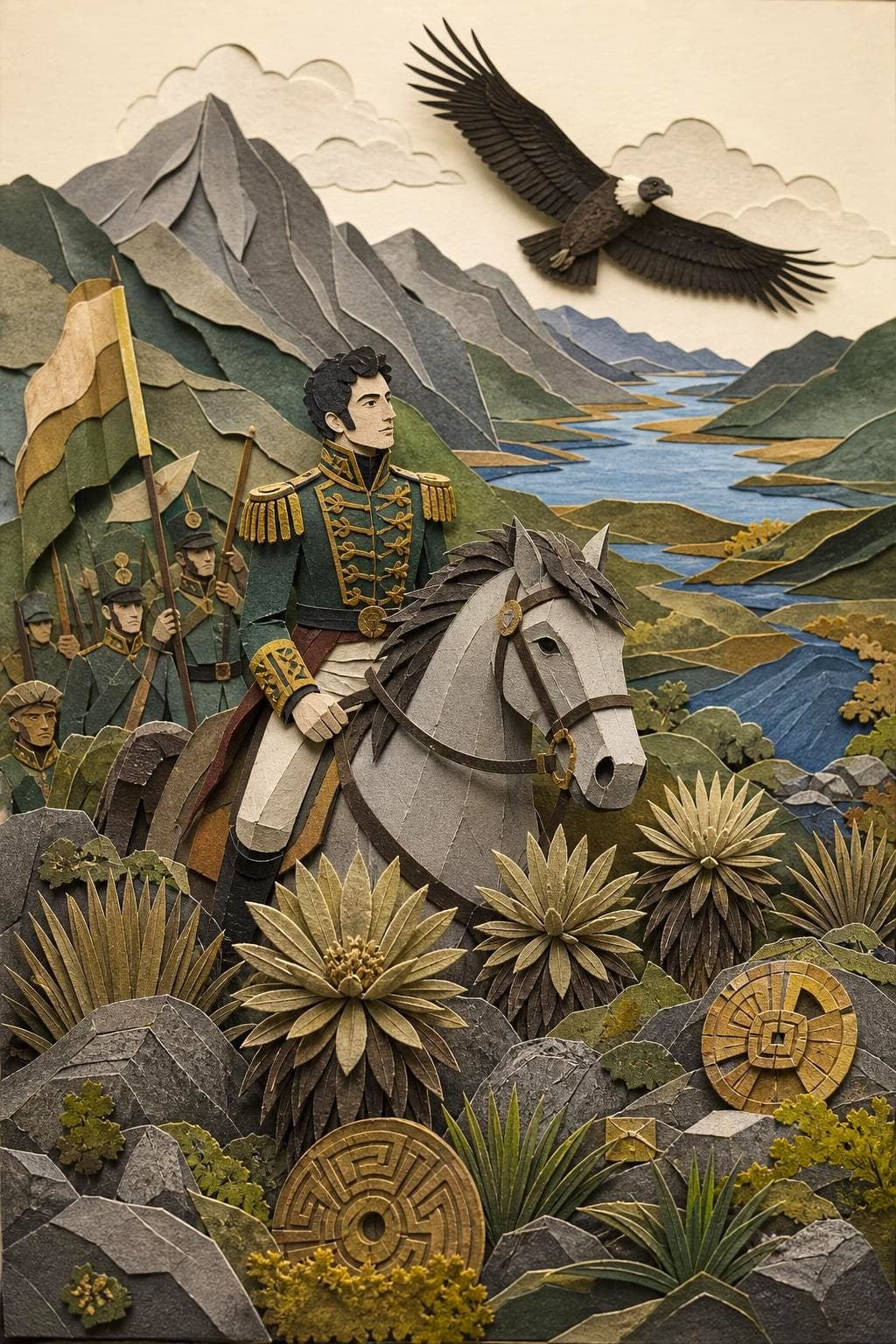 Un libertador piedecuestano: segunda escena del relato