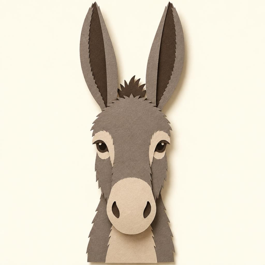 El burro y la policía: lo que quedó del relato