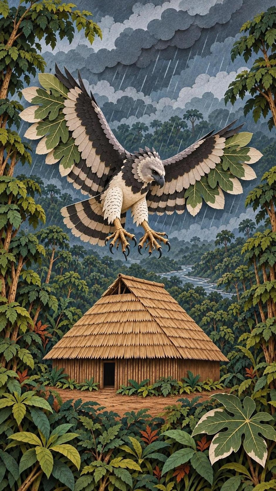 Dïïjoma, hombre-serpiente y águila: el acto del relato