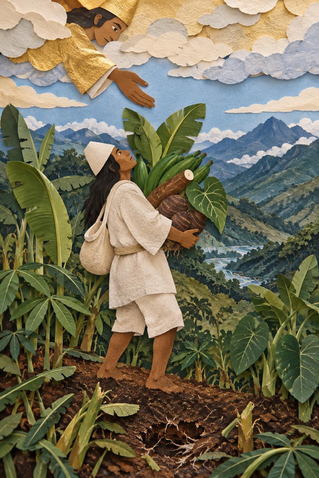 Susabanka, enviado del Sol: el acto del relato
