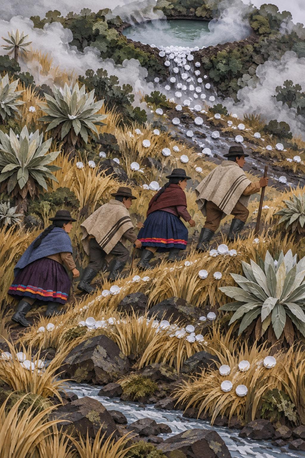 El Cualchio y la Olla del Granizo: el acto del relato