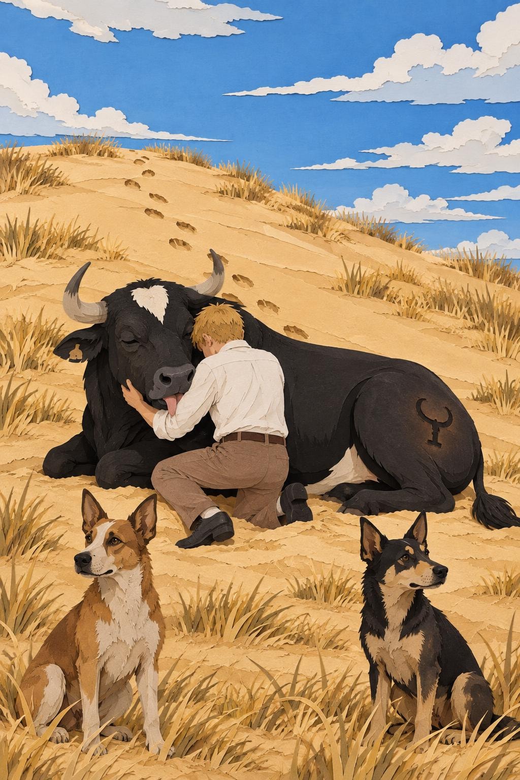 El toro negro Patorreal: el acto del relato