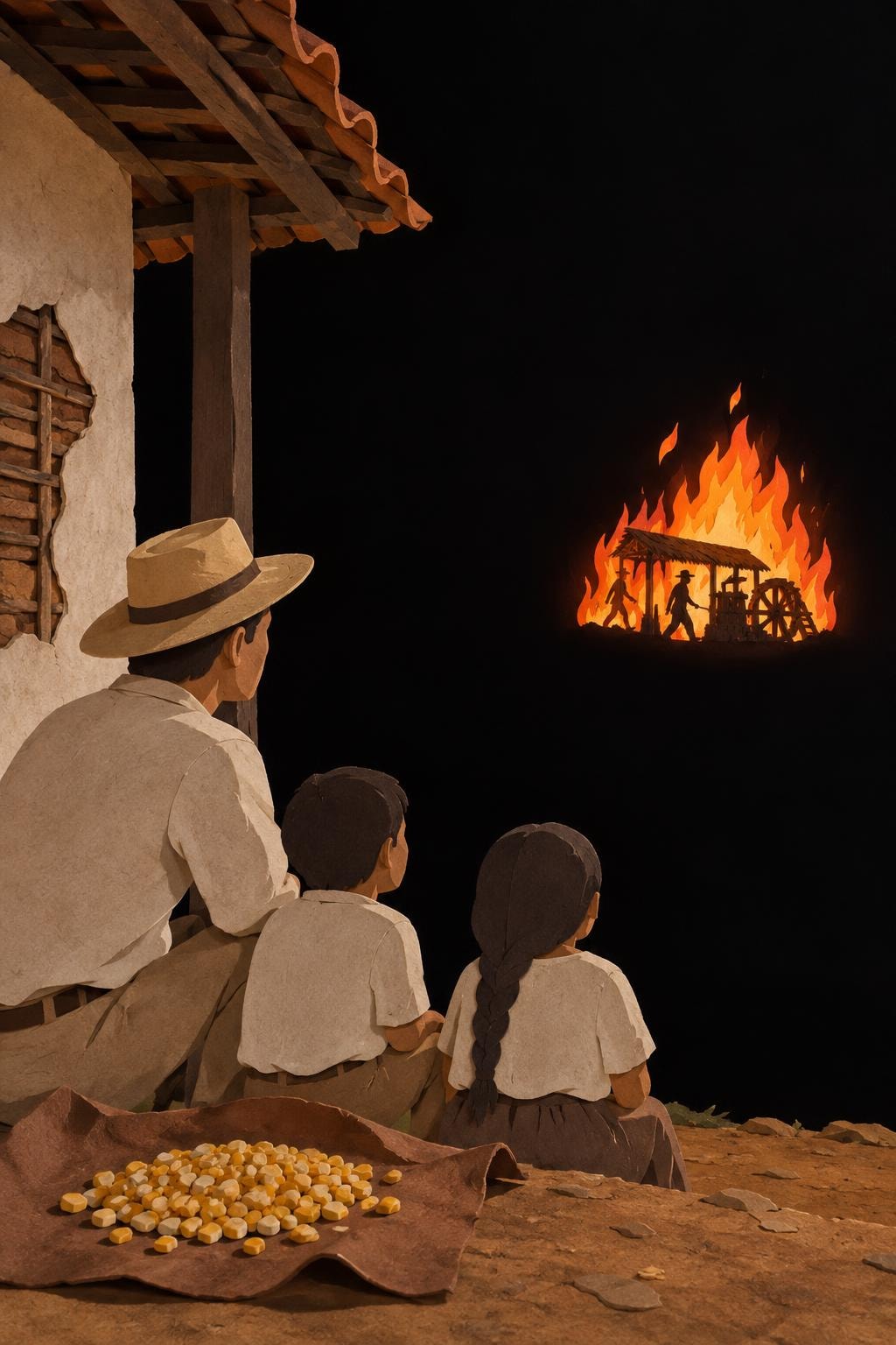 El trapiche ardiendo: el acto del relato